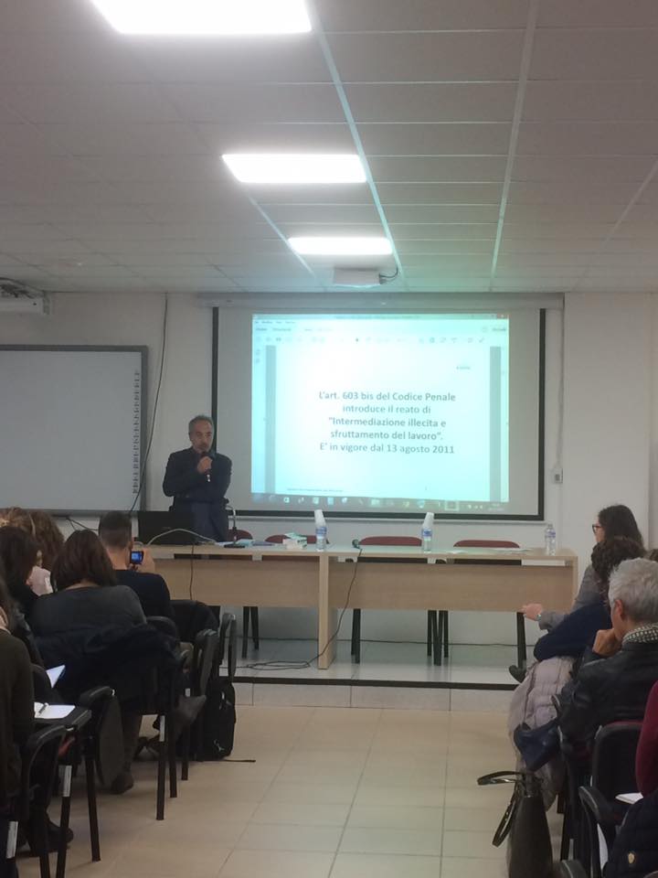 Tratta Sfruttamento lavortivo quinto modulo