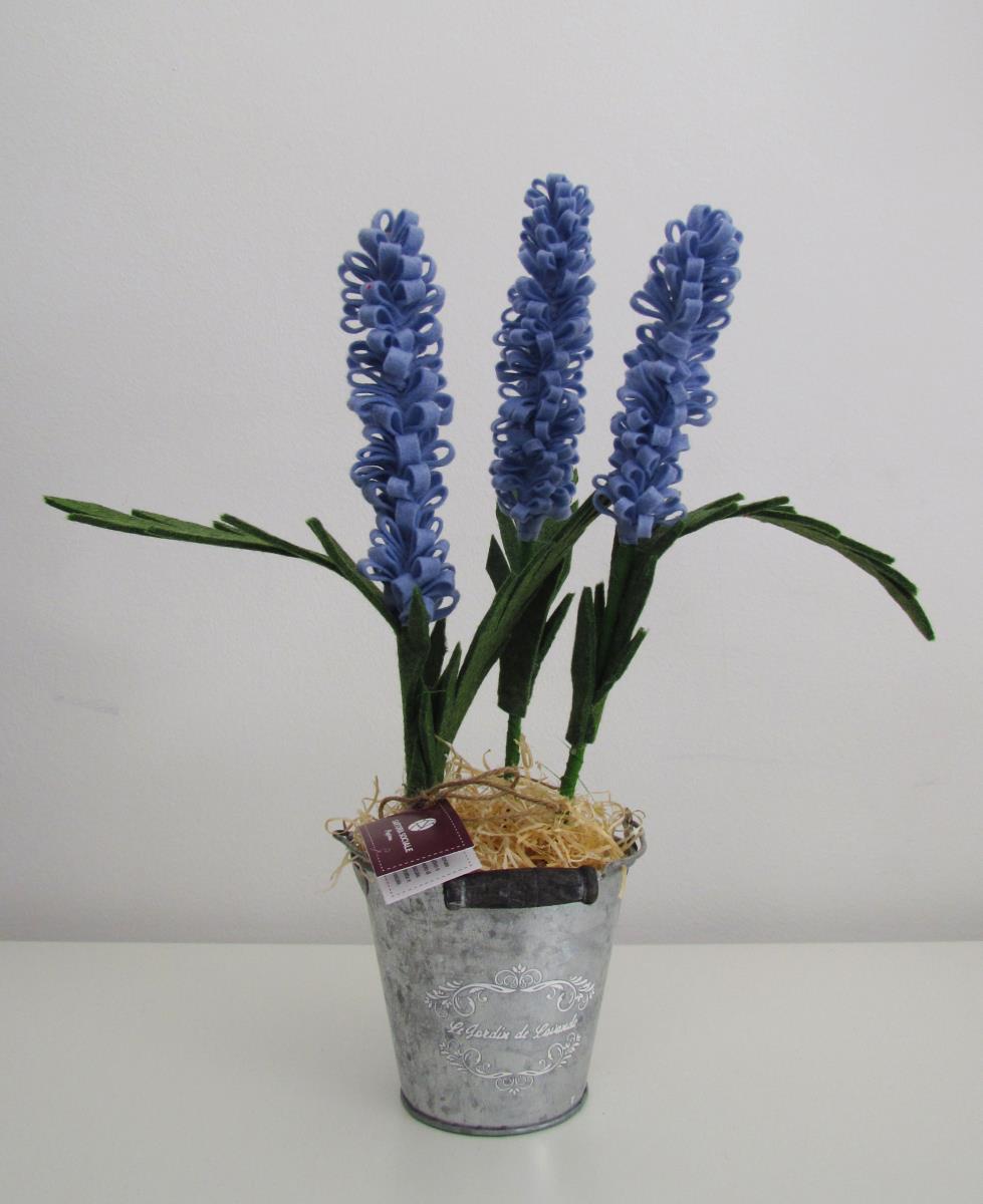 Pianta di lavanda in vaso di latta Cooperativa Proxima Ragusa