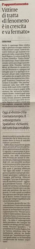 Vittime di tratta <<il fenomeno è in crescita e va fermato>> - La Sicilia