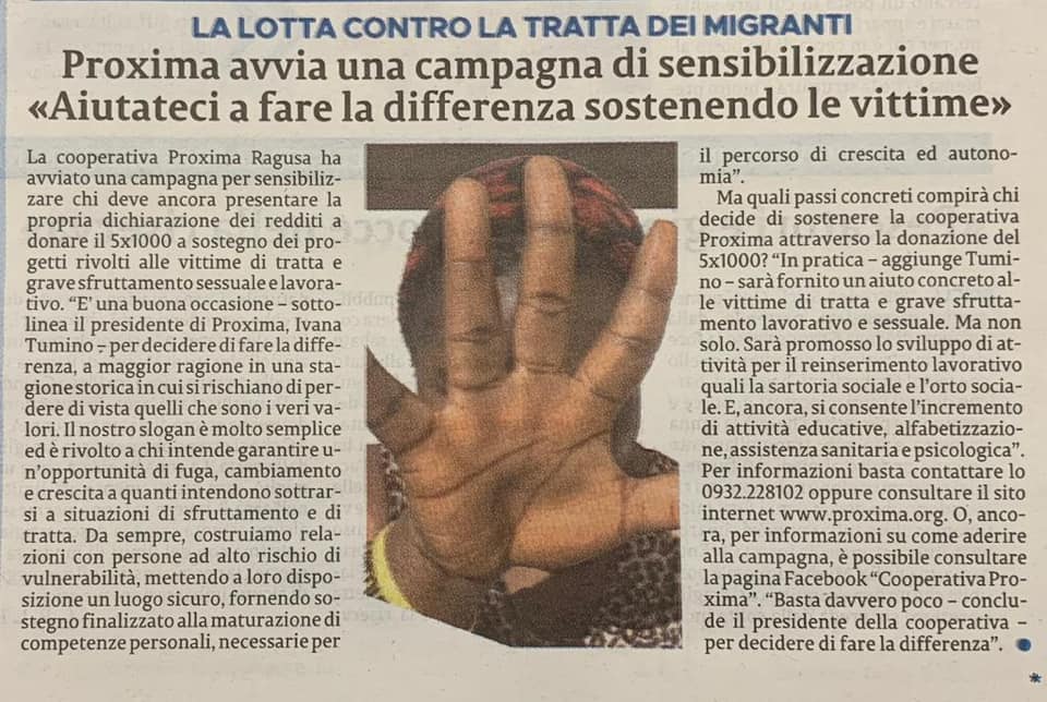 La lotta contro la tratta dei migranti - La Sicilia